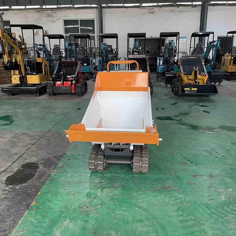 500kg hydraulic self-unloading truck for confined spaces