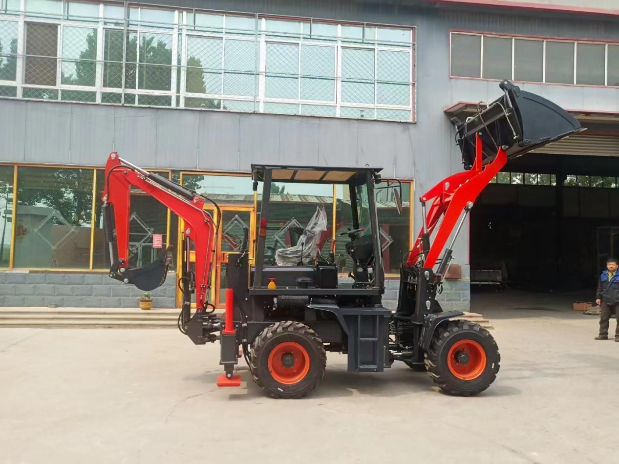 Mini Backhoe Loader – Compact and Versatile Construction Machine