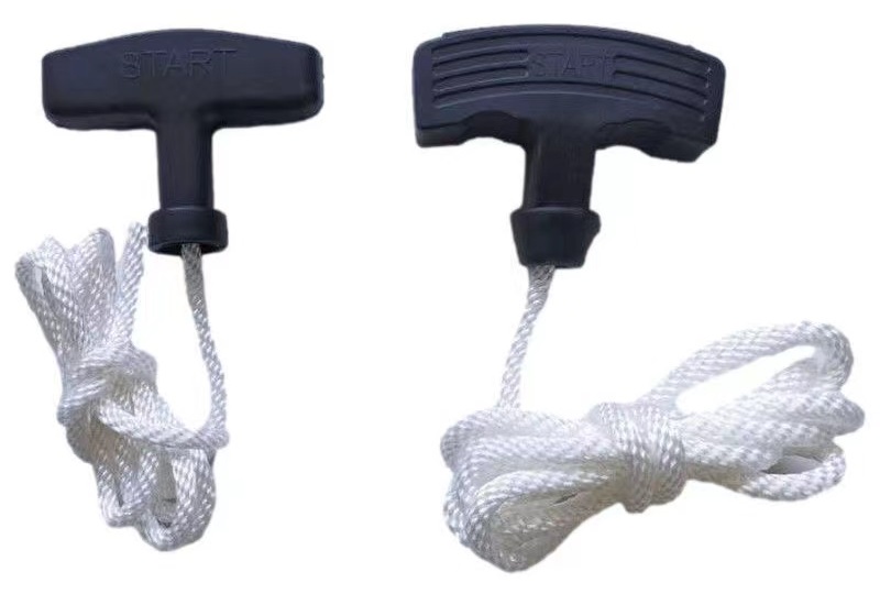 Heavy-duty recoil starter rope for gas engines