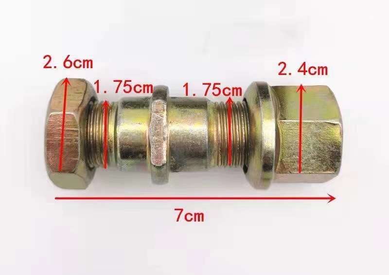 HITOP loader spare parts wheel bolts