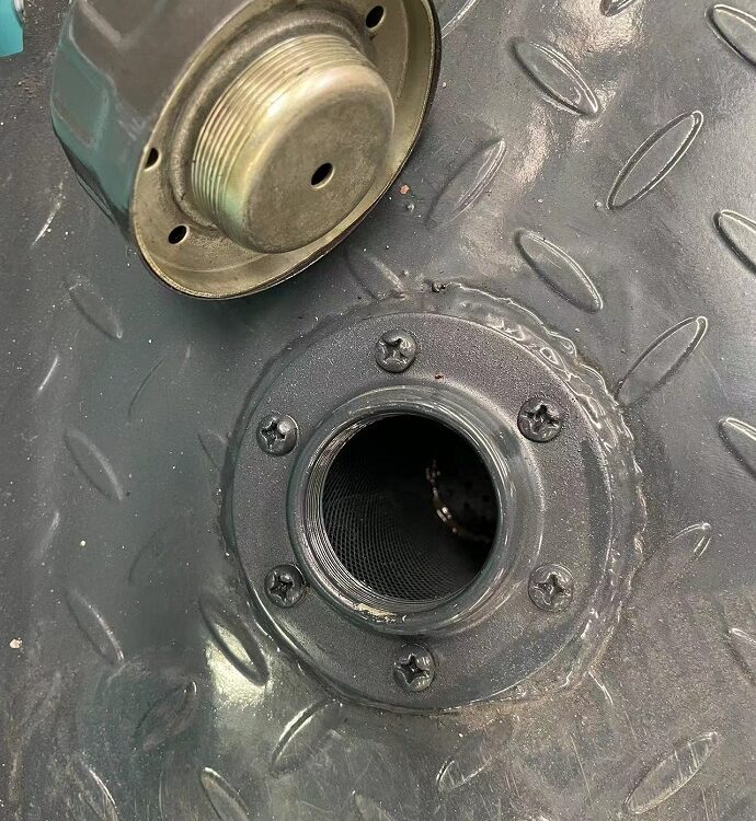 Fuel tank accessories for Hanyue articulated off-road forklift