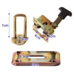 cab door retainer for wheel loader and forklift
