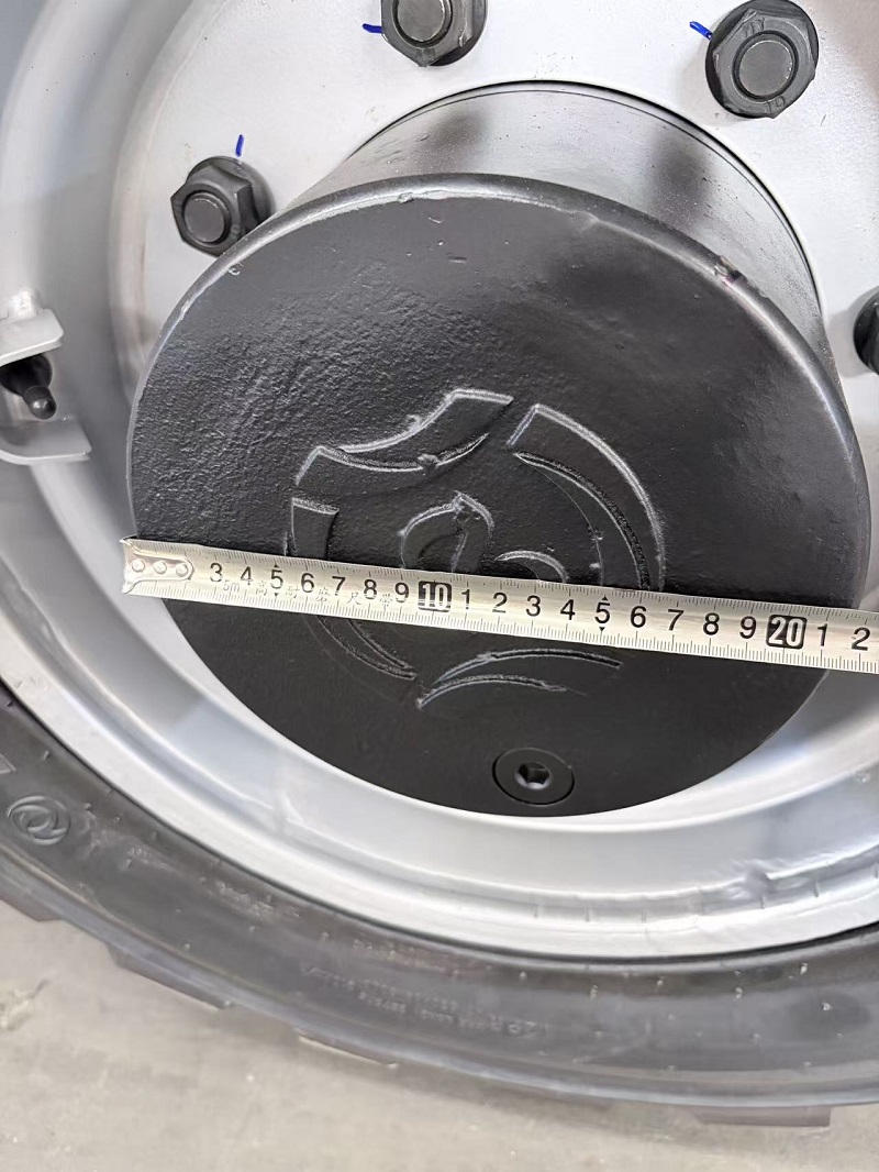 215mm center bore 8 bolts 115mm PCD wheel hub data for Huaya SDYC CPC35 CPCY35 T35 10-16.5 forklift tire