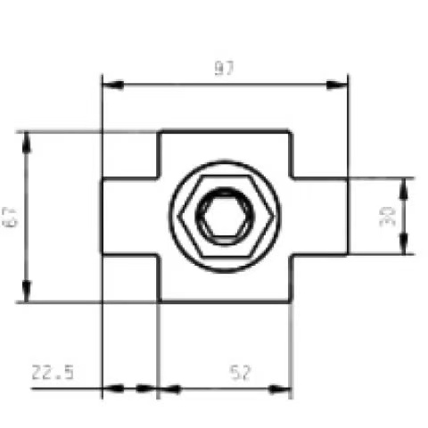 Hightop HT12 mini excavator track adjuster track tensioner assembly replacement part
