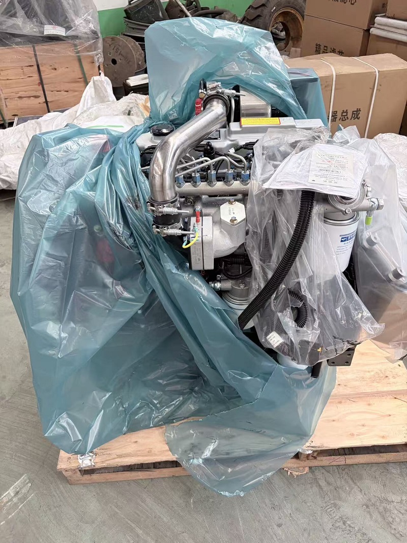 Yuchai 4105 YCDV394FTZ-50 engine for Sino Plant ZL35 wheel loader
